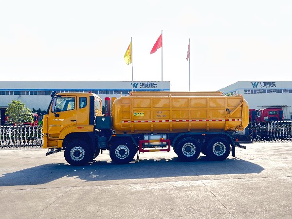 8x4重汽豪沃N系列【20立方】污泥運輸車(chē)|污泥自卸車(chē)|廂式污泥車(chē)|污泥罐車(chē)