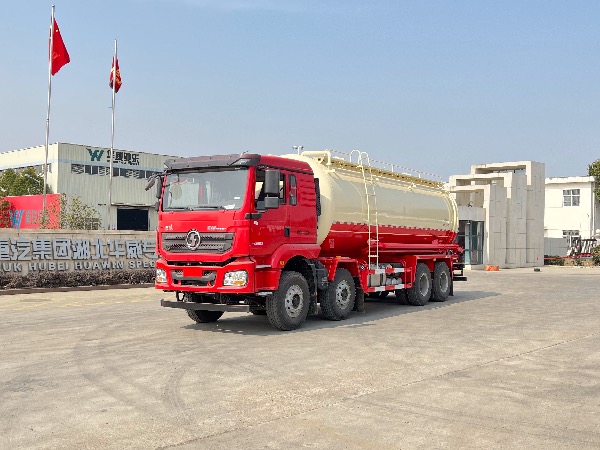 8x4陜汽德龍SGZ5312GFLSX6型油田專(zhuān)用下灰罐車(chē)