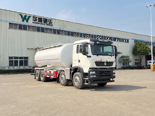 華威馳樂(lè )牌SGZ5310GXHZZ6T5型油田固井水泥下灰車(chē)（有效容積17立方）